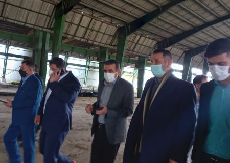 بازدید مرادیان از کارخانه اشباع تراورس سوادکوه شمالی